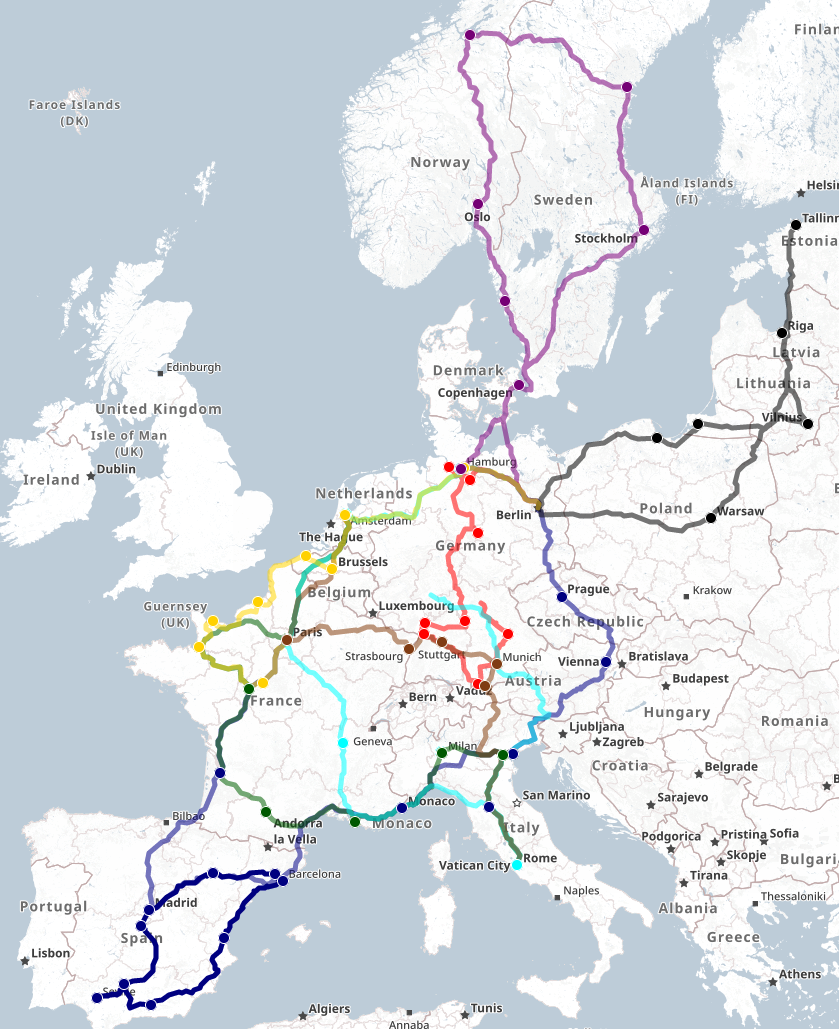 Map of Europe, Bild 1